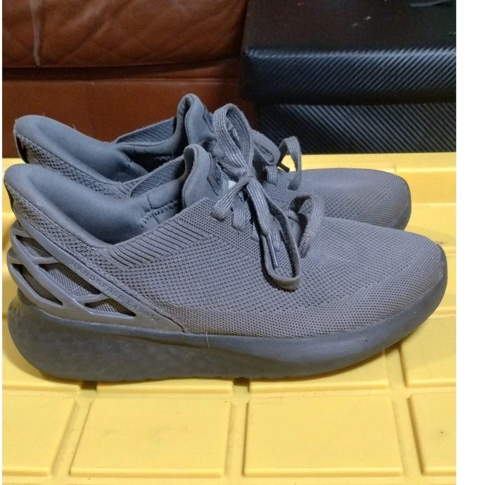 Kizik Roamer Hands-Free Gray Mesh Athletic Slip On Sneakers Mens 11.5